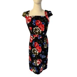 Stunning J. peterman Retro Floral Dress